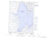 026L Nettilling Lake Canadian topographic map, 1:250,000 scale