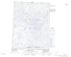 026M Tredgold Lake Canadian topographic map, 1:250,000 scale