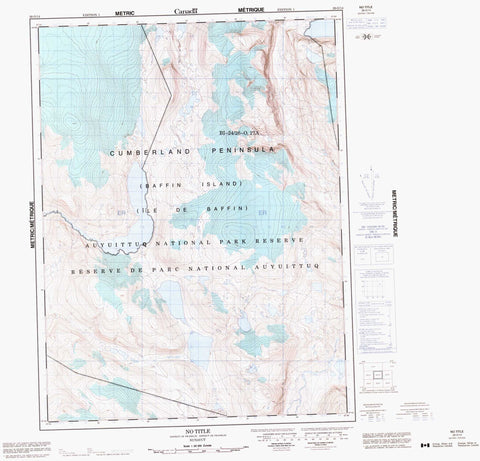 026O14 No Title Canadian topographic map, 1:50,000 scale