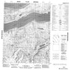 026P01 No Title Canadian topographic map, 1:50,000 scale