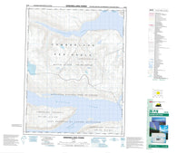 026P08 Kingnelling Fiord Canadian topographic map, 1:50,000 scale