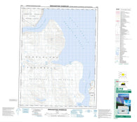 026P09 Broughton Harbour Canadian topographic map, 1:50,000 scale