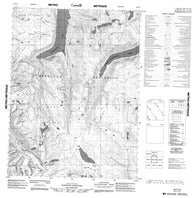 026P10 No Title Canadian topographic map, 1:50,000 scale