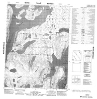 026P14 No Title Canadian topographic map, 1:50,000 scale