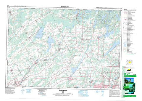 031C07 Sydenham Canadian topographic map, 1:50,000 scale