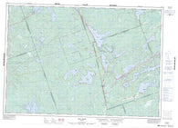 031C14 Bon Echo Canadian topographic map, 1:50,000 scale