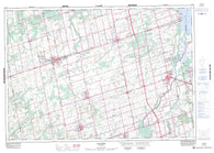 031D04 Alliston Canadian topographic map, 1:50,000 scale