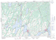 031D10 Fenelon Falls Canadian topographic map, 1:50,000 scale