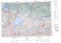 031D Lake Simcoe Canadian topographic map, 1:250,000 scale
