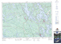 031E04 Lake Joseph Canadian topographic map, 1:50,000 scale