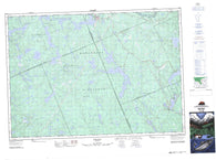 031E08 Whitney Canadian topographic map, 1:50,000 scale