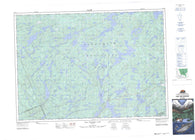 031E10 Tom Thomson Lake Canadian topographic map, 1:50,000 scale