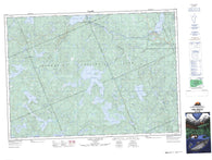 031E16 Lake Lavieille Canadian topographic map, 1:50,000 scale