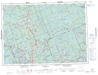 031E Huntsville Canadian topographic map, 1:250,000 scale