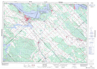 031F08 Arnprior Canadian topographic map, 1:50,000 scale