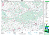 031G06 Russell Canadian topographic map, 1:50,000 scale