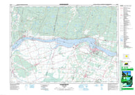 031G10 Hawkesbury Canadian topographic map, 1:50,000 scale