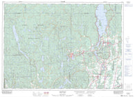 031G14 Cheneville Canadian topographic map, 1:50,000 scale