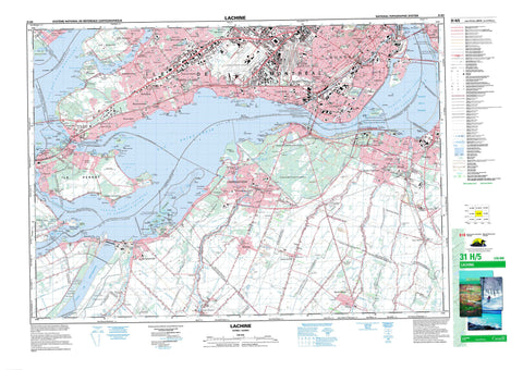 031H05 Lachine Canadian topographic map, 1:50,000 scale