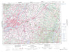 031H Montreal Canadian topographic map, 1:250,000 scale
