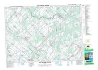 031I01 Saint Leonard D Aston Canadian topographic map, 1:50,000 scale