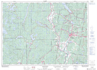 031J02 Saint Jovite Canadian topographic map, 1:50,000 scale