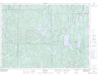 031J03 Duhamel Canadian topographic map, 1:50,000 scale