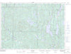 031J03 Duhamel Canadian topographic map, 1:50,000 scale
