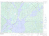 031J13 Reservoir Baskatong Canadian topographic map, 1:50,000 scale