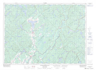 031J14 Sainte Anne Du Lac Canadian topographic map, 1:50,000 scale