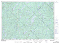 031J15 Lac De La Maison De Pierre Canadian topographic map, 1:50,000 scale