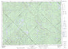031J16 Lac Charland Canadian topographic map, 1:50,000 scale