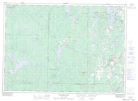 031K01 Blue Sea Lake Canadian topographic map, 1:50,000 scale