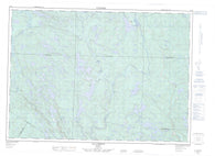 031K02 Lac Usborne Canadian topographic map, 1:50,000 scale