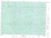 031K10 Lac Doolittle Canadian topographic map, 1:50,000 scale