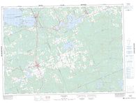 031L03 Powassan Canadian topographic map, 1:50,000 scale