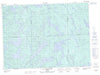 031M01 Lac Ogascanane Canadian topographic map, 1:50,000 scale