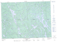 031M02 Lac Ostaboningue Canadian topographic map, 1:50,000 scale