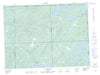 031M16 Lac Mourier Canadian topographic map, 1:50,000 scale