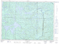 031N01 Lac De L Ecorce Canadian topographic map, 1:50,000 scale