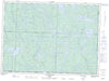 031N03 Lac Nichcotea Canadian topographic map, 1:50,000 scale