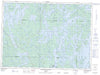 031N07 Reservoir Cabonga Canadian topographic map, 1:50,000 scale