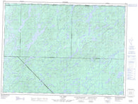 031N15 Lac Yser Canadian topographic map, 1:50,000 scale