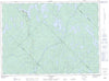 031O01 Lac Troyes Canadian topographic map, 1:50,000 scale