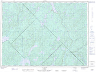 031O03 Lac Dieppe Canadian topographic map, 1:50,000 scale