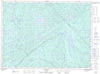 031O05 Lac Wapus Canadian topographic map, 1:50,000 scale
