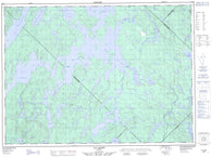 031O08 Lac Kempt Canadian topographic map, 1:50,000 scale