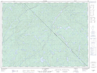 031O10 Lac Peabody Canadian topographic map, 1:50,000 scale