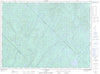 031O11 Lac Nasigon Canadian topographic map, 1:50,000 scale