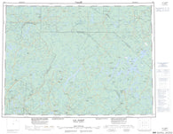 031O Lac Kempt Canadian topographic map, 1:250,000 scale